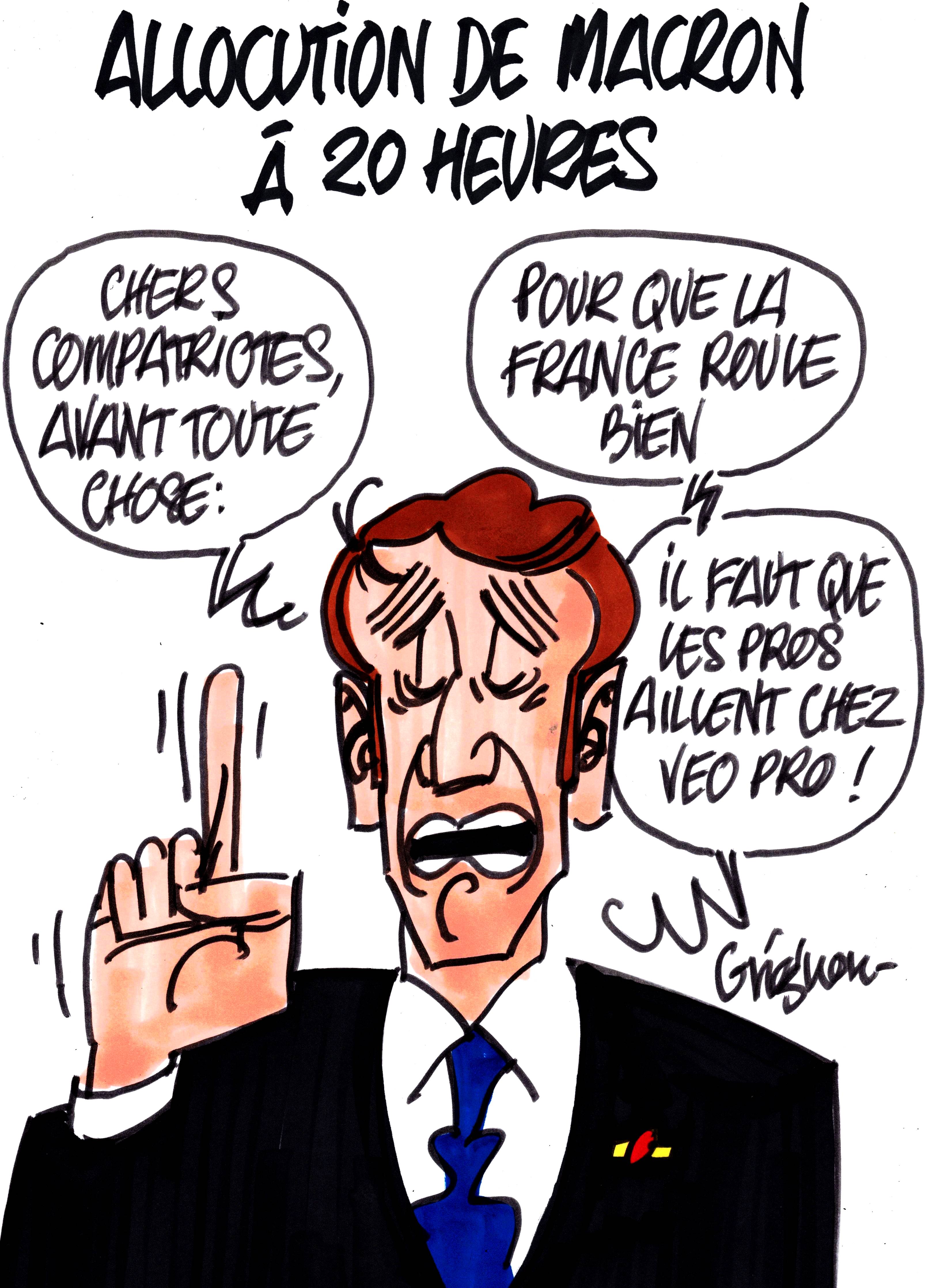 Macron TV 20H